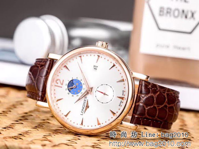 LONGINES浪琴 四針分離 精品男士腕表 WSS0979
